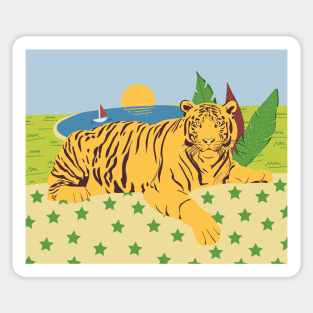 Great tiger Sticker